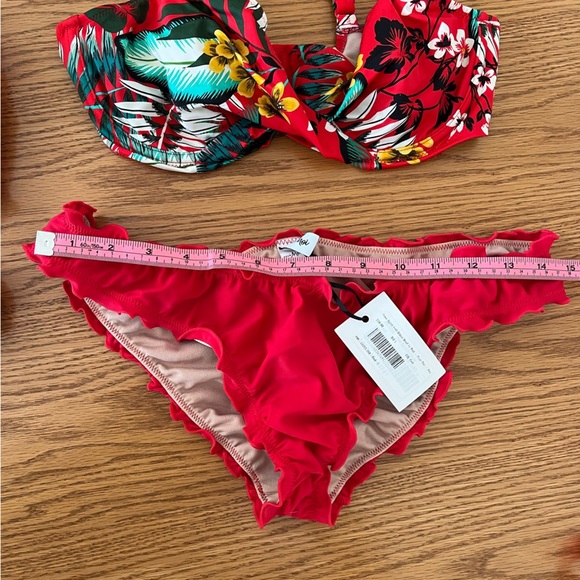 Pour Moi coordinating bikini sets 32DD tops and bottoms in M and L - Picture 11 of 15